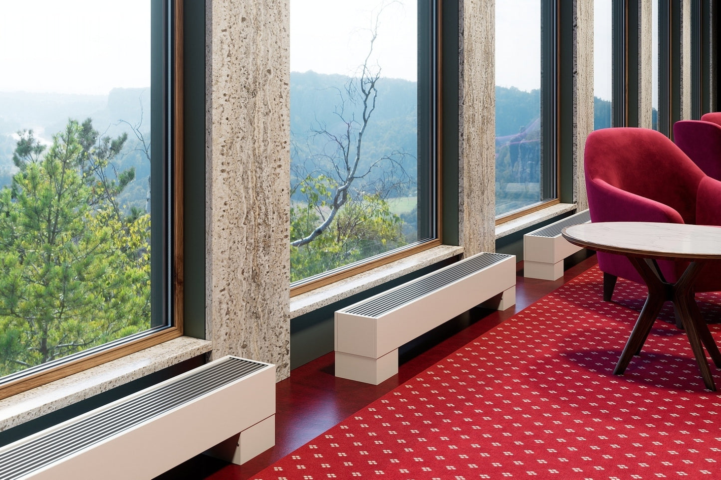 KORALINE Optimal-V LVO – Der Turbo-Heizkörper für Wärmepumpen - Höhe 15cm