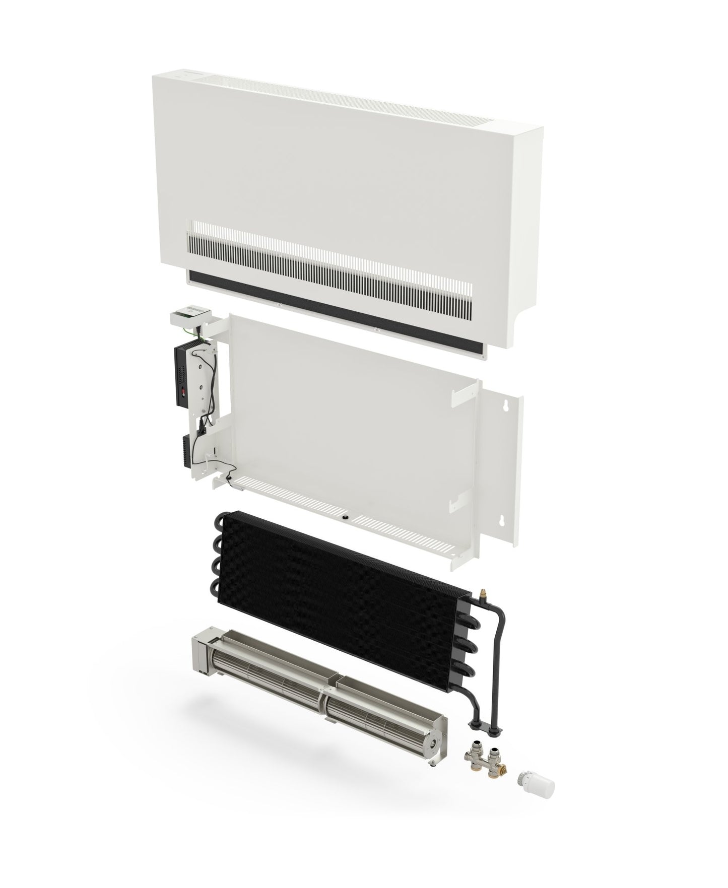 KORAWALL Energy WVE: Leistungsstarker Wandheizkörper 230V AC mit Nachkühlfunktion