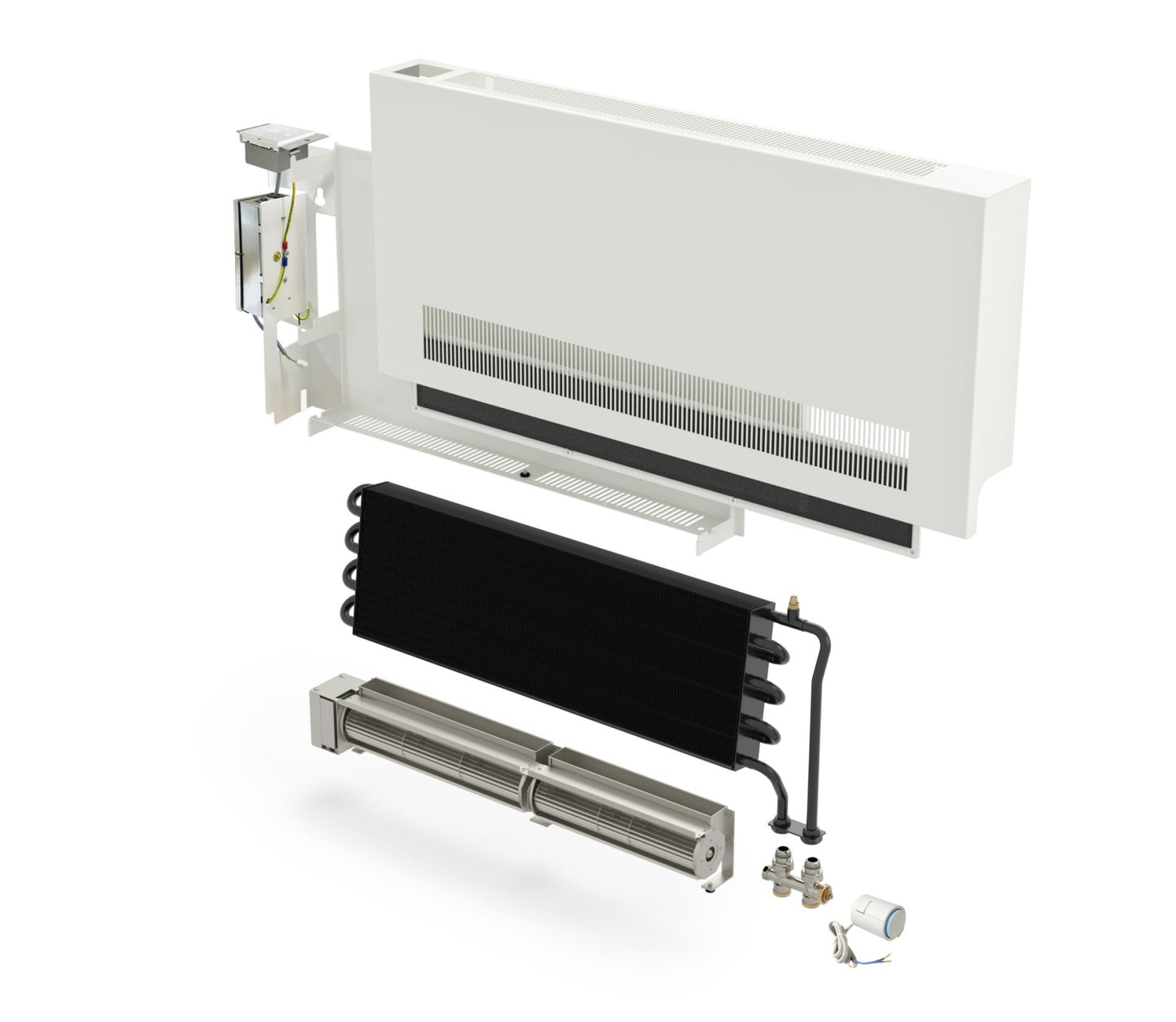KORAWALL Therm WVT (NEU): Wärmepumpen Heizkörper mit integriertem Thermostat und Wi-Fi